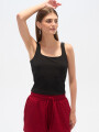 Musculosa Ramas Negro