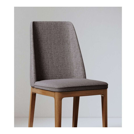 Silla de Comedor City Li­nea Manhattan Lino Gris/Natural