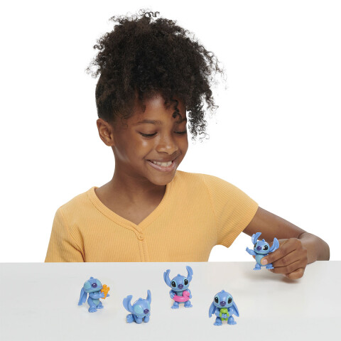 Set x 5 Mini Figuras Coleccionables Stitch Just Play U