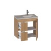 Mueble de baño suspendido Canela Jequitiba 60cm Mueble De Baño Suspendido Canela Jequitiba 60cm