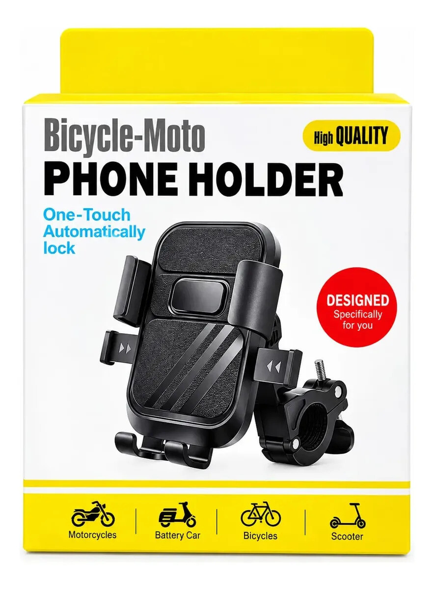 Soporte Universal Para Celular De Moto Bicicleta 