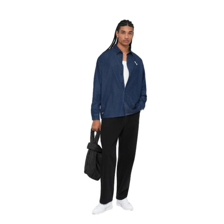 Camisa Rivvia Vv Denim Azul