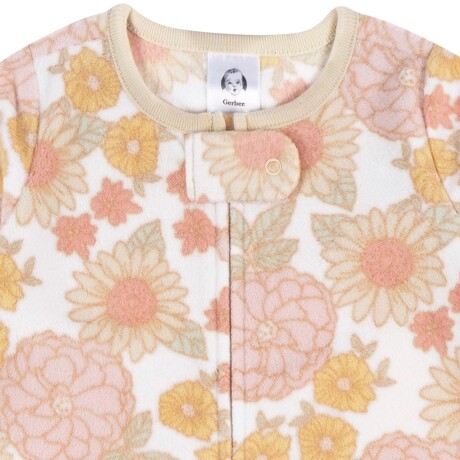 Enterito pijama polar Floral