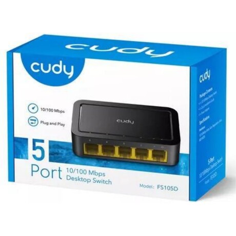 Switch Cudy 5 Puertos 10/100MBPS 001