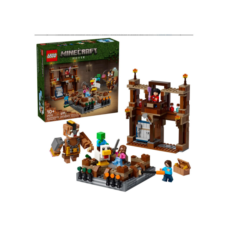 El Ring de Combate de la Mansión del Bosque Minecraft Lego El Ring de Combate de la Mansión del Bosque Minecraft Lego