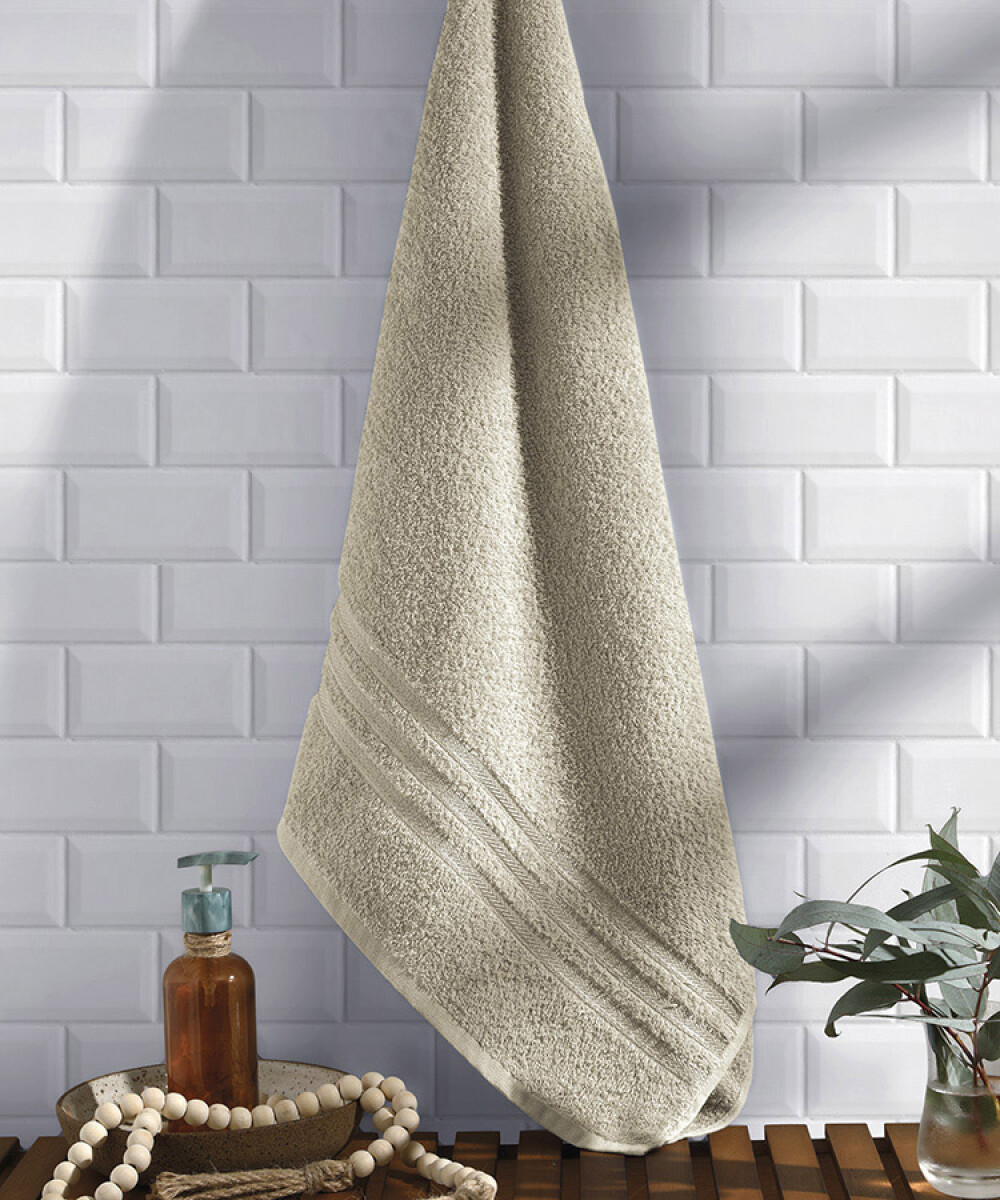 Toalla Baño Priori Döhler 65 cm x 130 cm 100% Algodón - BEIGE 