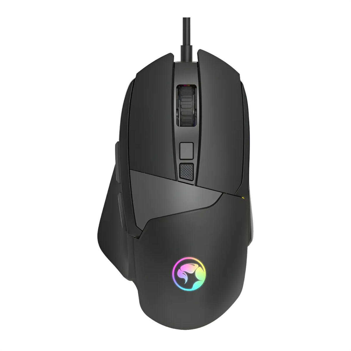 Mouse Gamer Marvo M411 Duke 60 Luz Rgb Usb - MOUSE MARVO M411 DUKE 60 RGB BK 