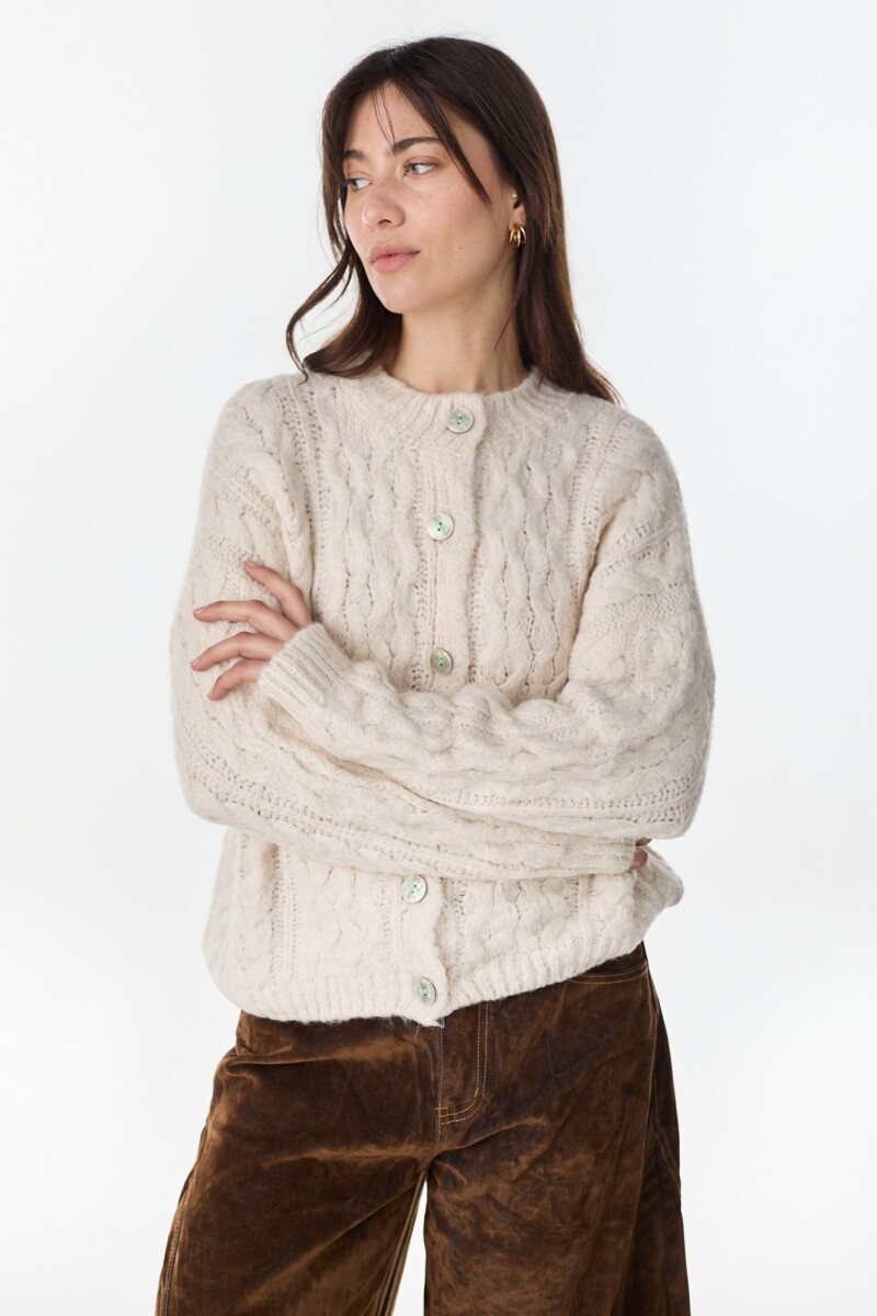 Cardigan Ixia Crudo