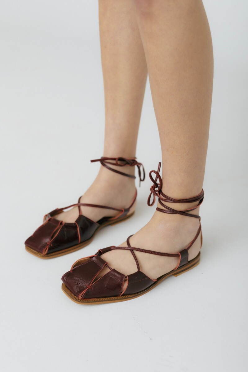 SANDALIA BERRY Bordo