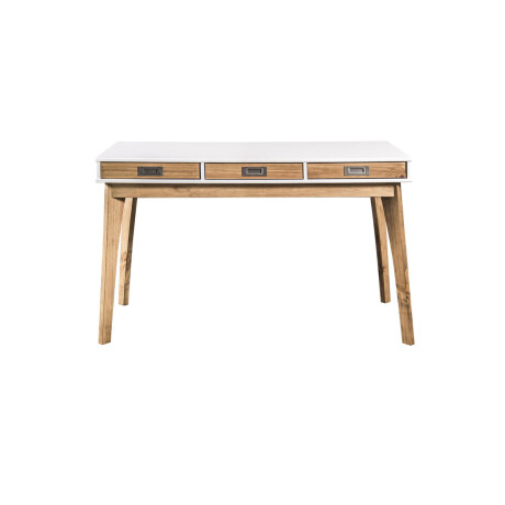 Escritorio Linea Metro Blanco/Miel