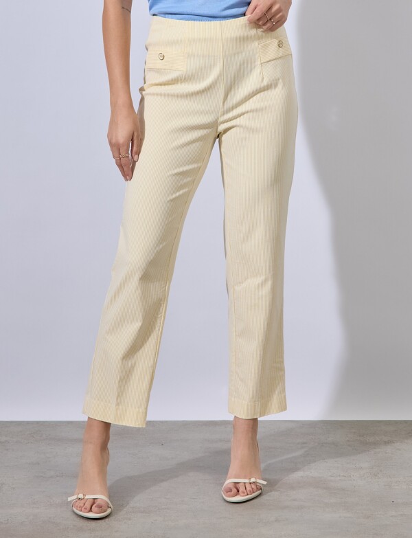 Pantalon Lineas AMARILLO/MULTI