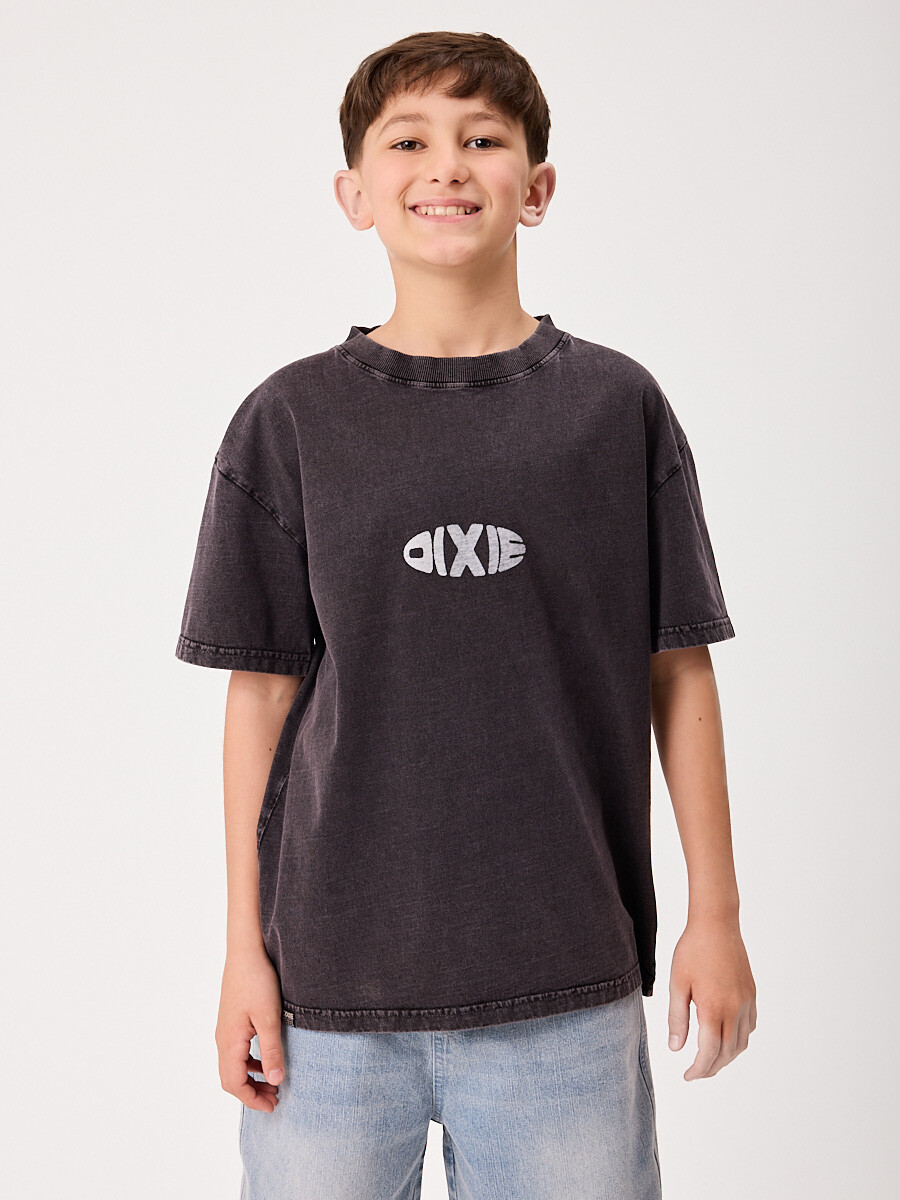 T-SHIRT M/C RIDANTE TEEN DIXIE Negro