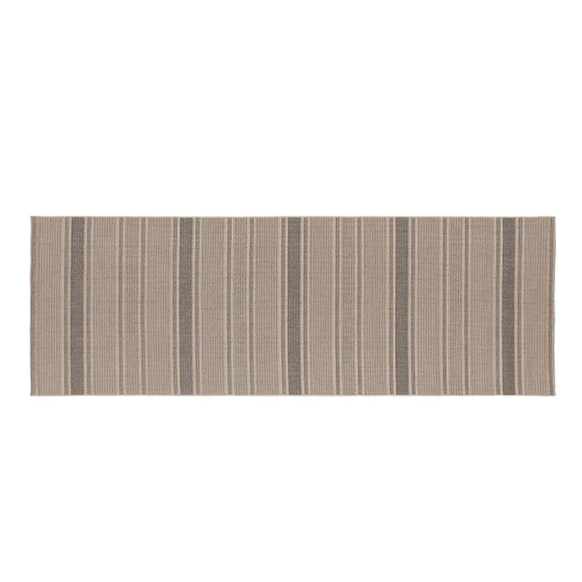 Alfombra de Interior Eco-Nature – Moldura | 0,57x1,80 - Riscas Chumbo 