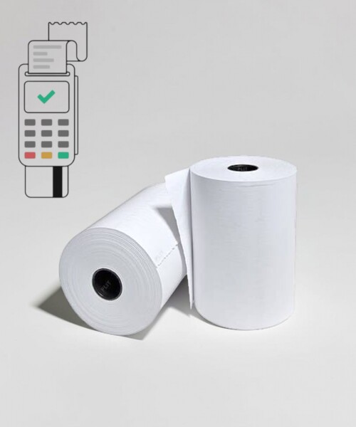 Rollo Pos Termico liso 57mm x 40 m - BLANCO Rollo Pos Termico liso 57mm x 40 m - BLANCO