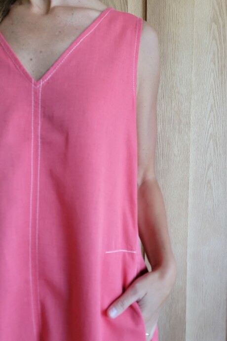 Vestido Formentera Coral