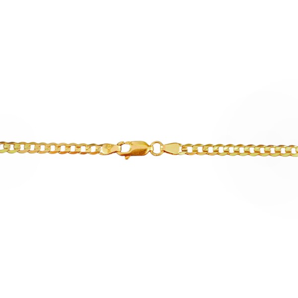 Cadena oro cubana -Oro bajo -Sin Piedra-CD8029 Sinpiedra