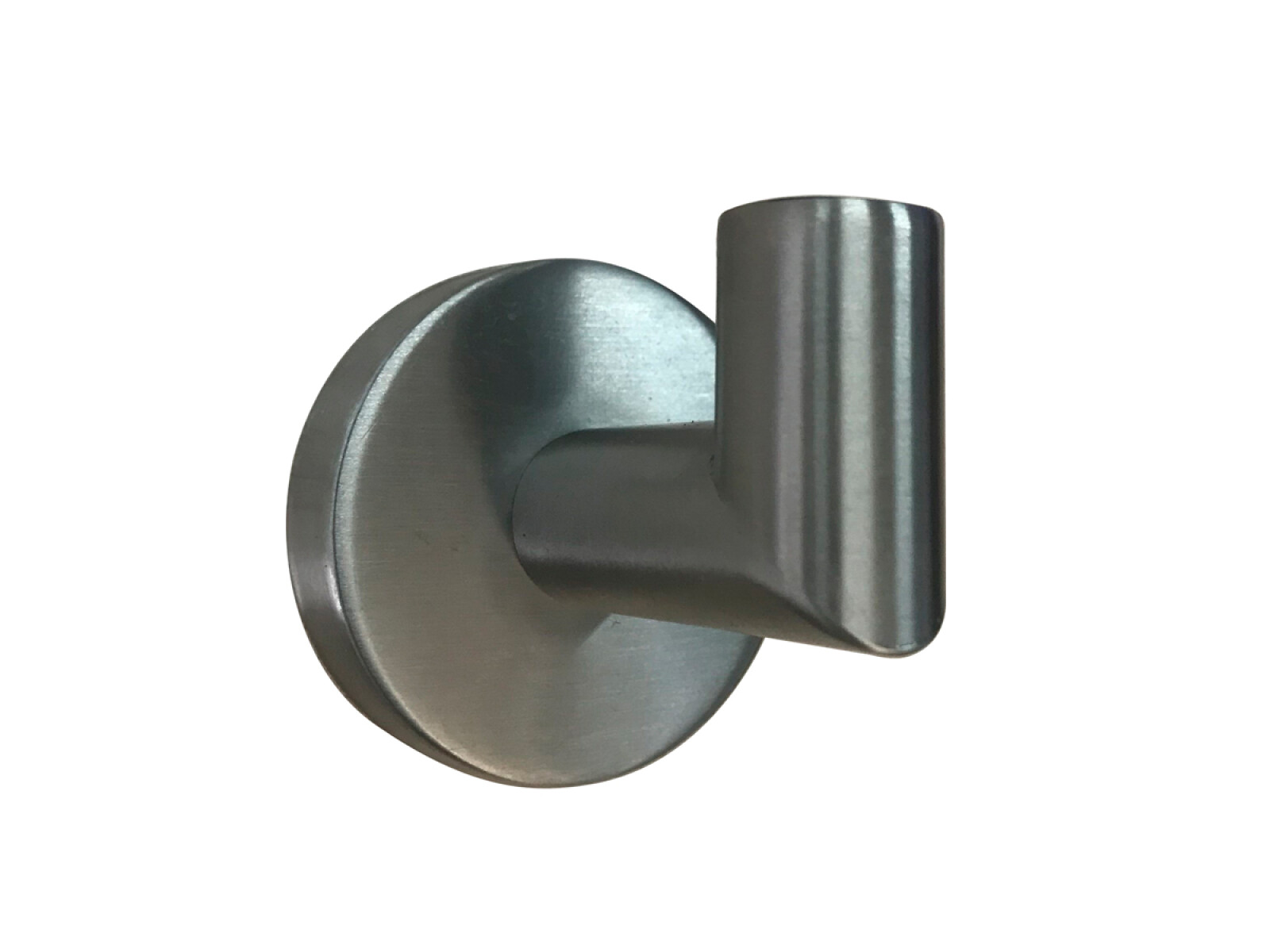 Percha Simple Metal Acero Inoxidable Satinado Cepillado 