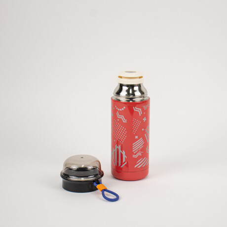 Termo con tapon cebador Just Love 350 ml Rojo