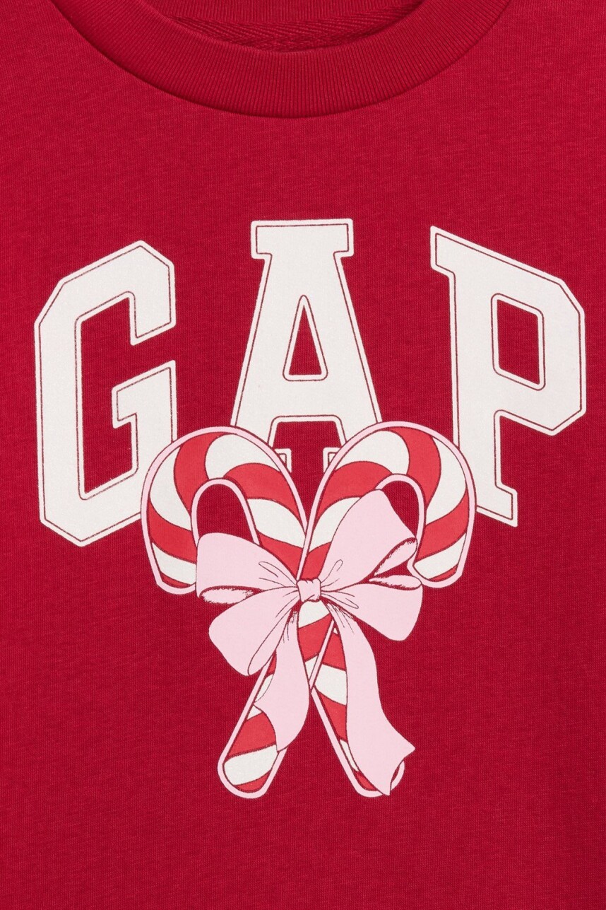 Buzo Deportivo Niña Candy Cane