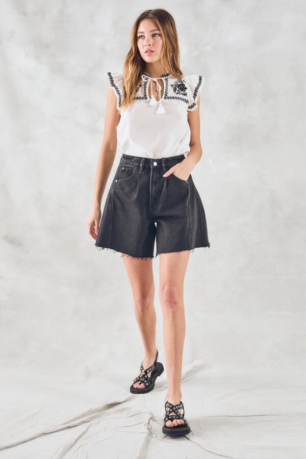 Blusa Bordado Blanco