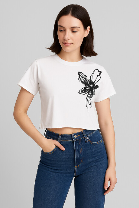 Remera Mulita Estampado 3