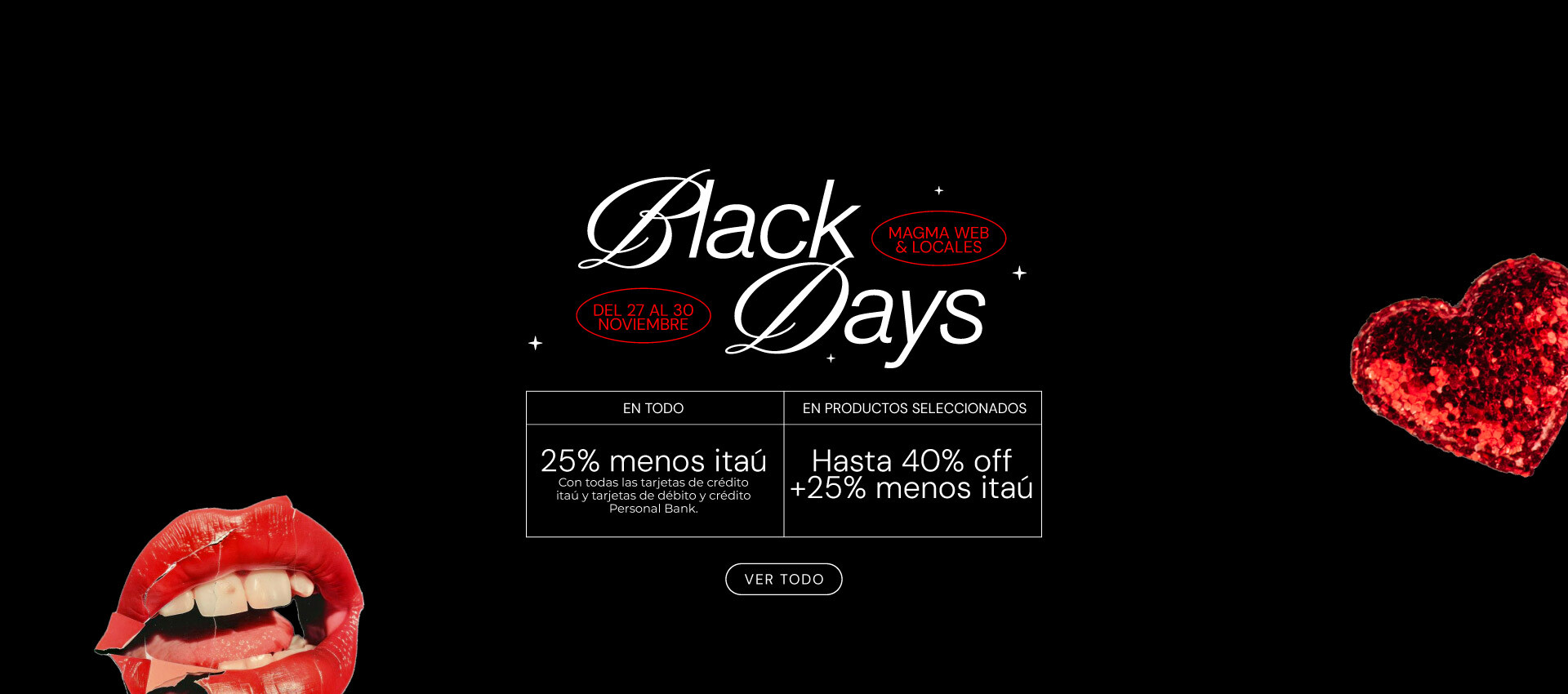 BLACK FRIDAY 27 a 30