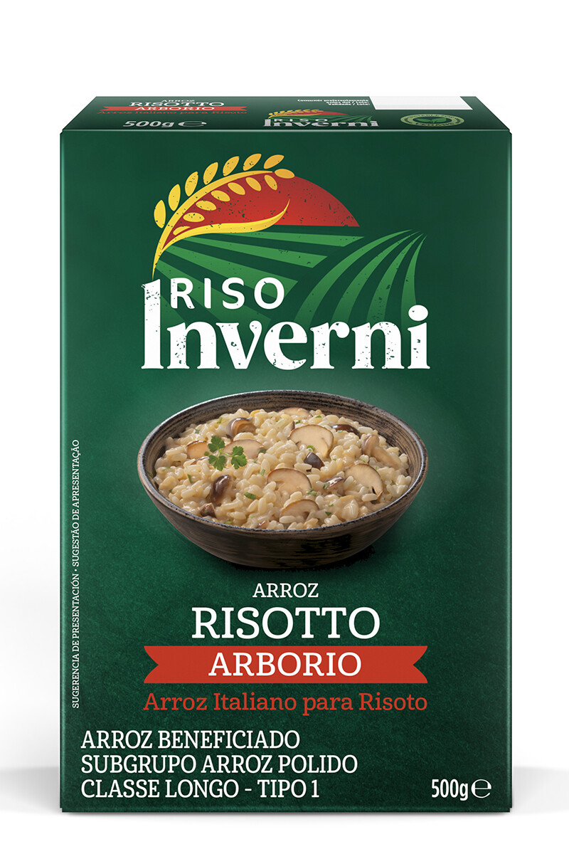 INVERNI Riso Arborio 500grs. INVERNI Riso Arborio 500grs.