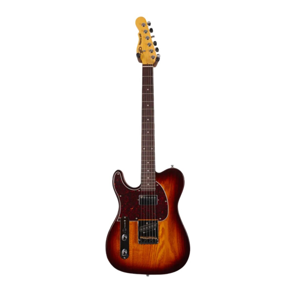 Guitarra eléctrica G&L Tribute ASAT Bluesboy SemiH Tele Tobacco Sunburst para zurdo 