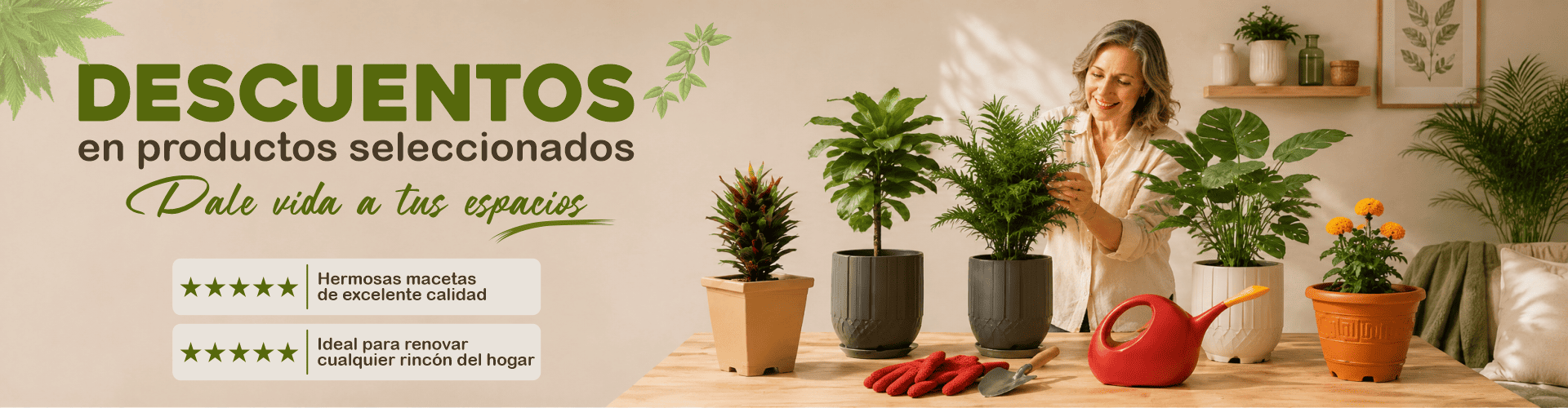 Jardinería 30% Off