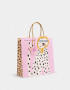 Accesorios Regalos Lúdico Bolsa De Regalo Mediana Con Borde Troquelado - Rosa Claro