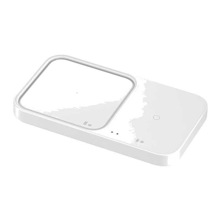 Cargador Inalámbrico Samsung Duo 15 W Carga Súper Rápida White