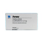 FERONA 0,4MG CJ X 30 COMP. única