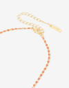 Bijouterie Set Sets temáticos Set De Aros Chapones Y Collar - Rojo Cereza