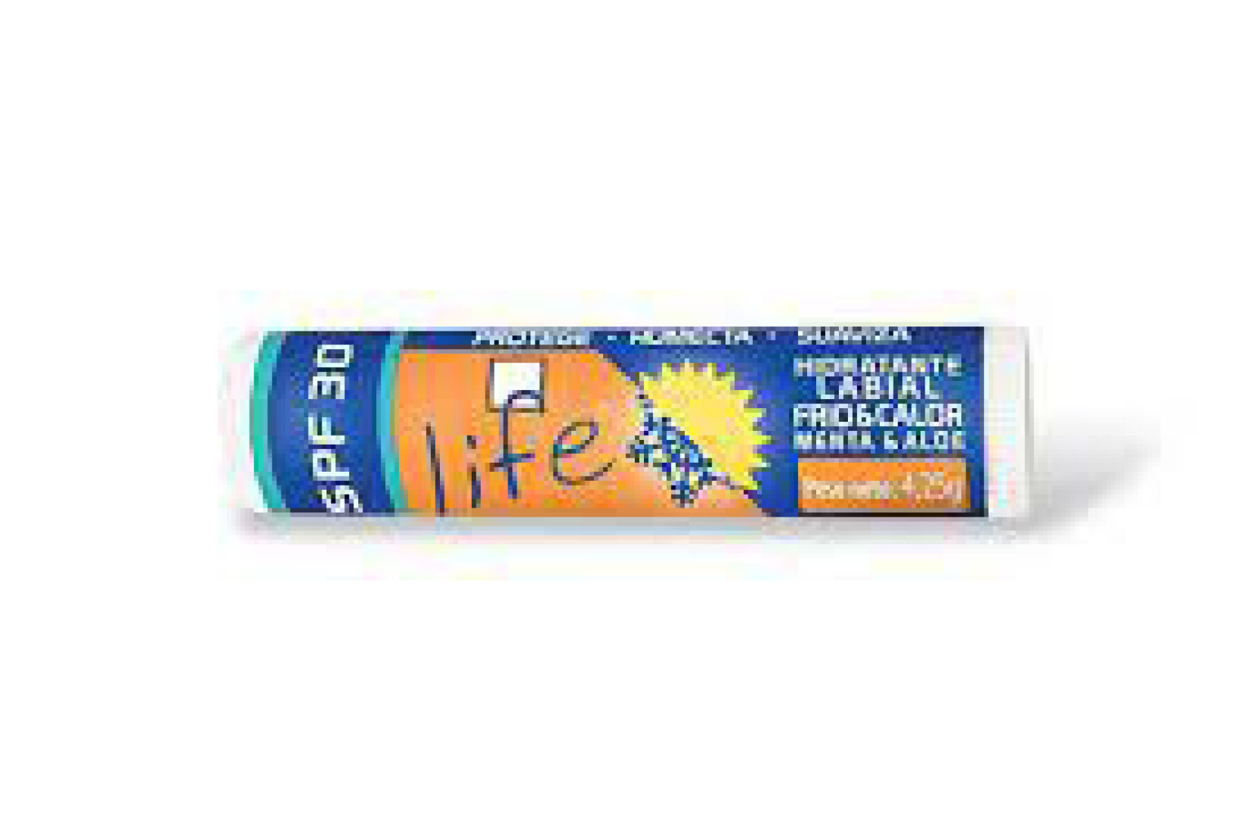 Protector Solar de Labios Life Hidratante Efecto Frío Calor FPS30 4.25g 
