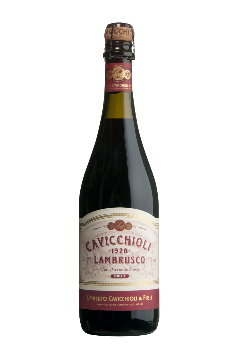 Vino Frizzante Cavicchioli Lambrusco Emilia Tinto 750 ml 