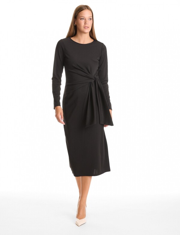 Vestido Lazo NEGRO