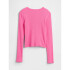 V-LS RIB TEE LOVE LETTER