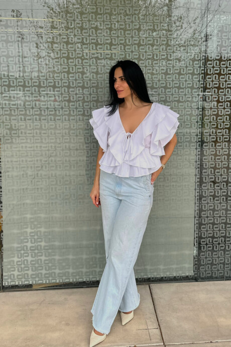 Blusa Laurel Blanco