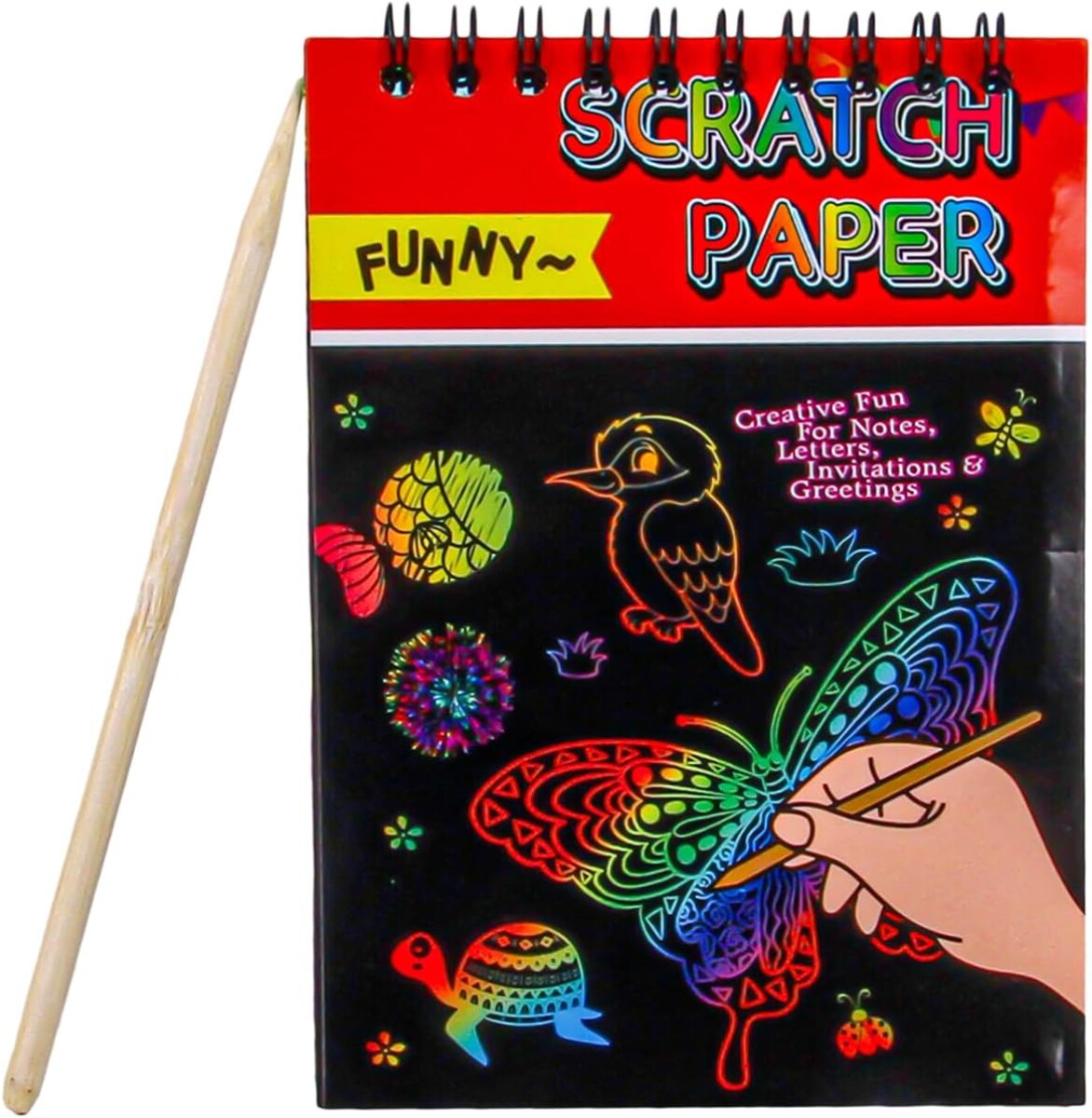 Scratch paper 20x14cm 