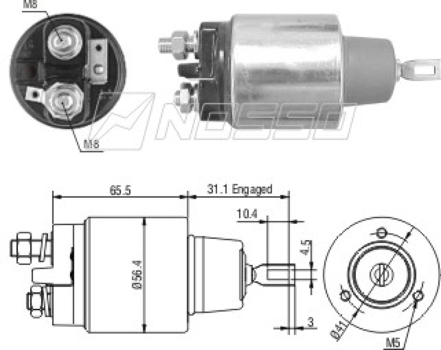 AUTOMATICO DE ARRANQUE - LAND ROVER DISCOVERY-FORD RANGER BOSCH ZM 