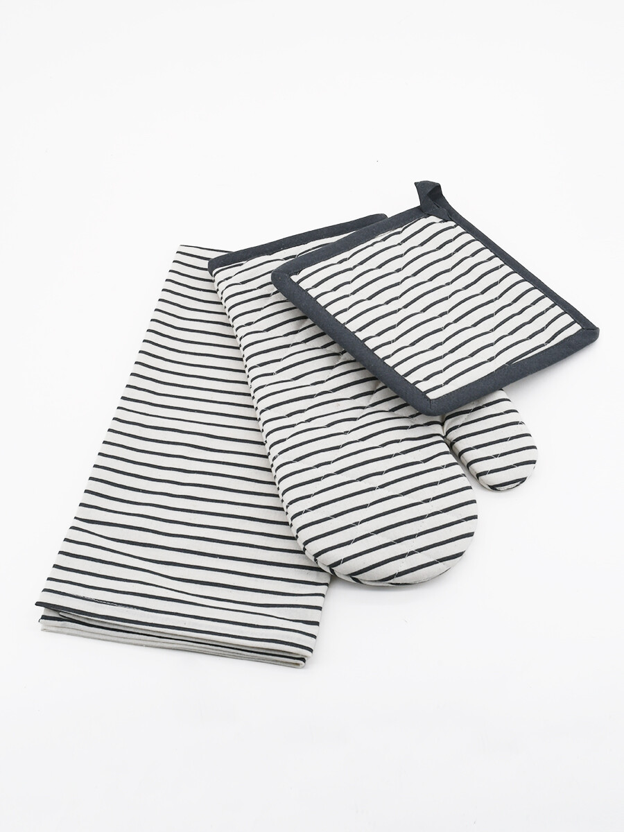 MANOPLA SET X 3 - GRIS (V) 