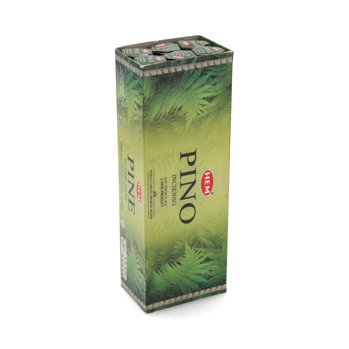 INCIENSO HEM CAJA HEXAGONAL X6 - Pino 