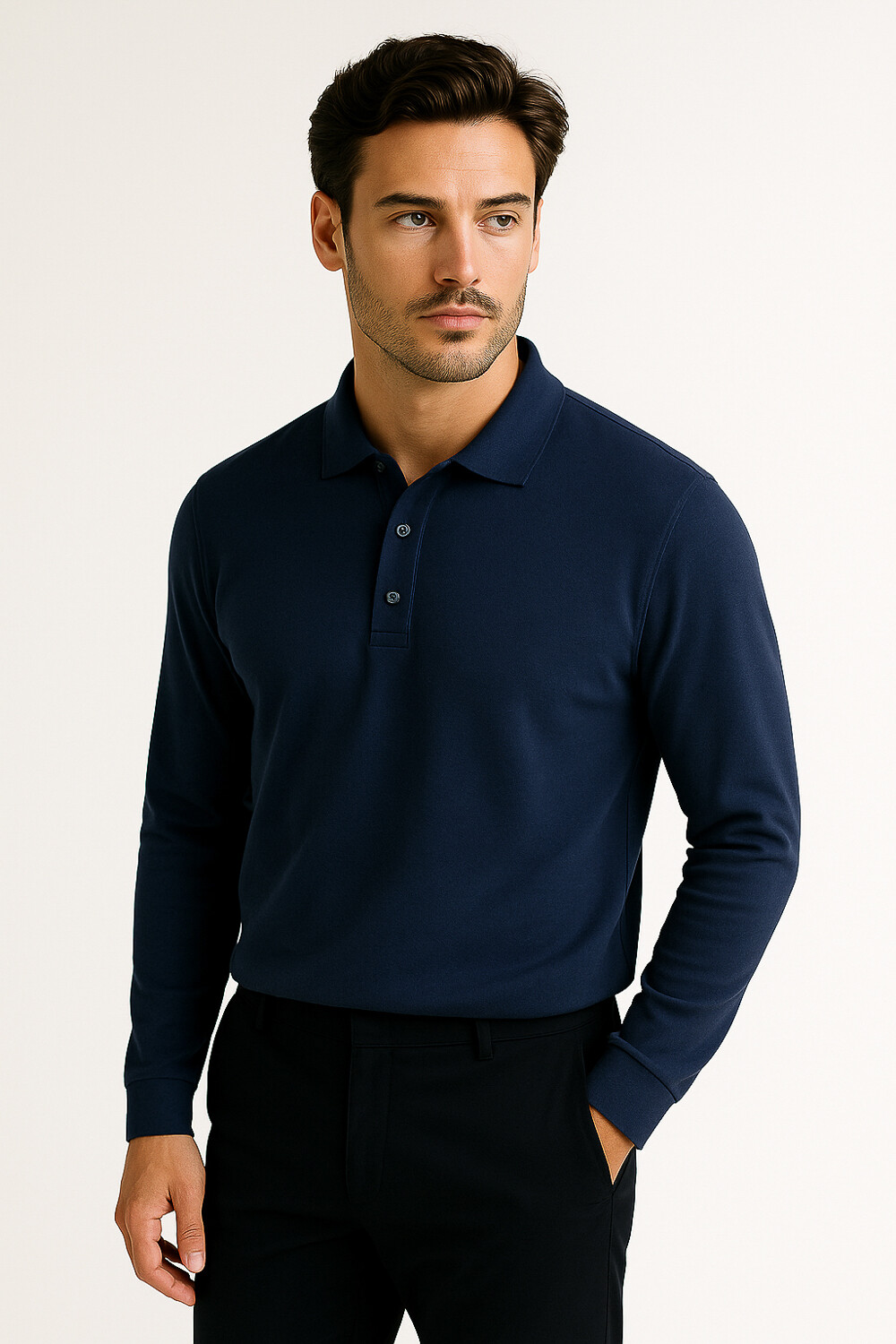 Remera Fredrik Azul Oscuro