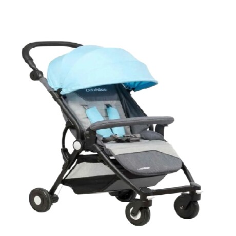 Coche Nik con capota de lluvia Light Blue