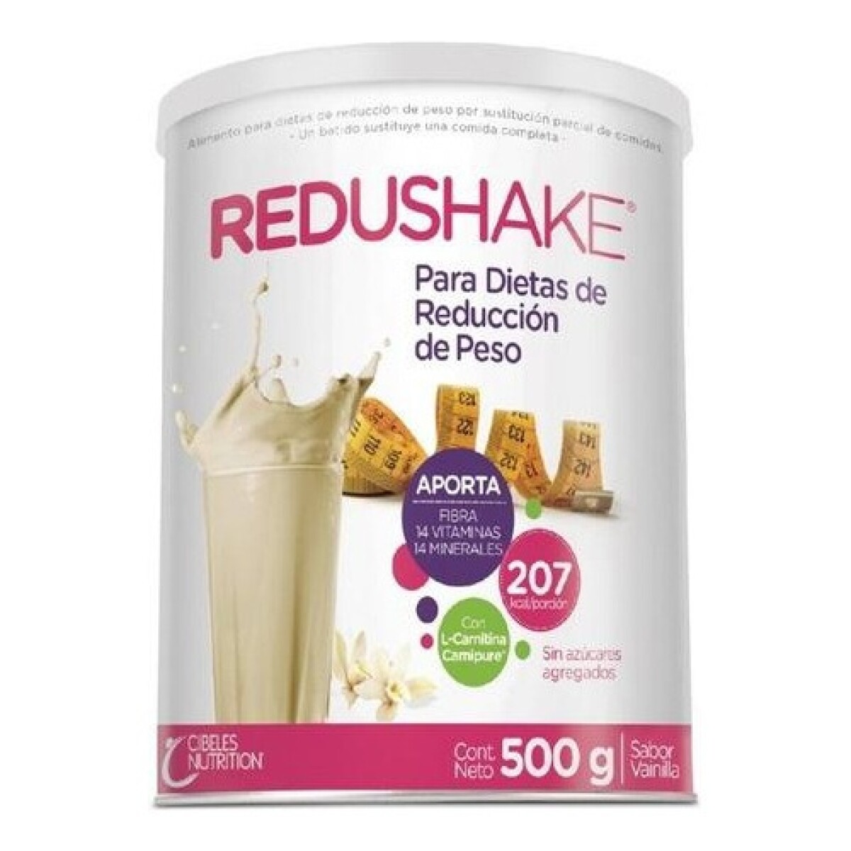 Batido Cibeles Nutrition Redushake 500g - Vainilla 