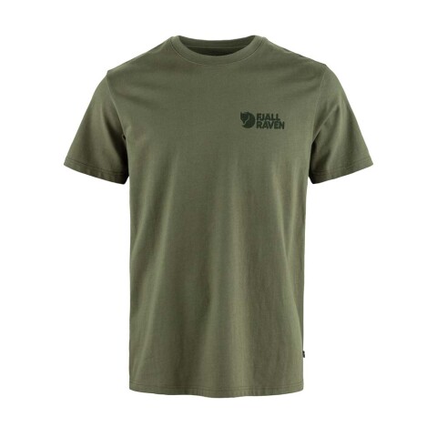 Polo Fjallraven Heavy Classic Hombre Laurel Green