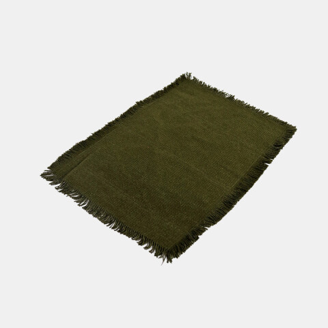 INDIVIDUAL VERDE MUSGO 5X30CM Unica