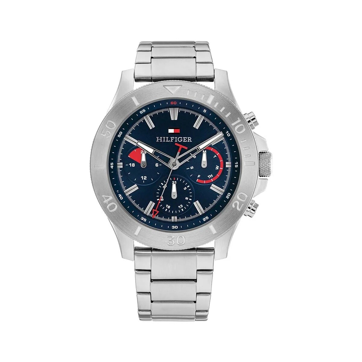 Reloj Tommy Hilfiger 1792113 Para Hombre De Acero 