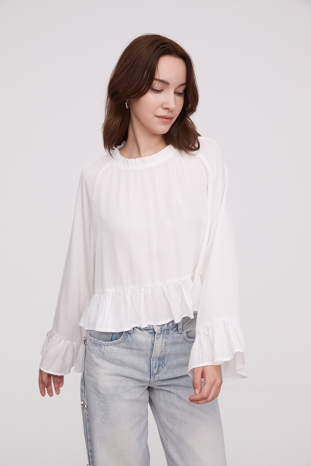 Blusa Baciro Marfil / Off White