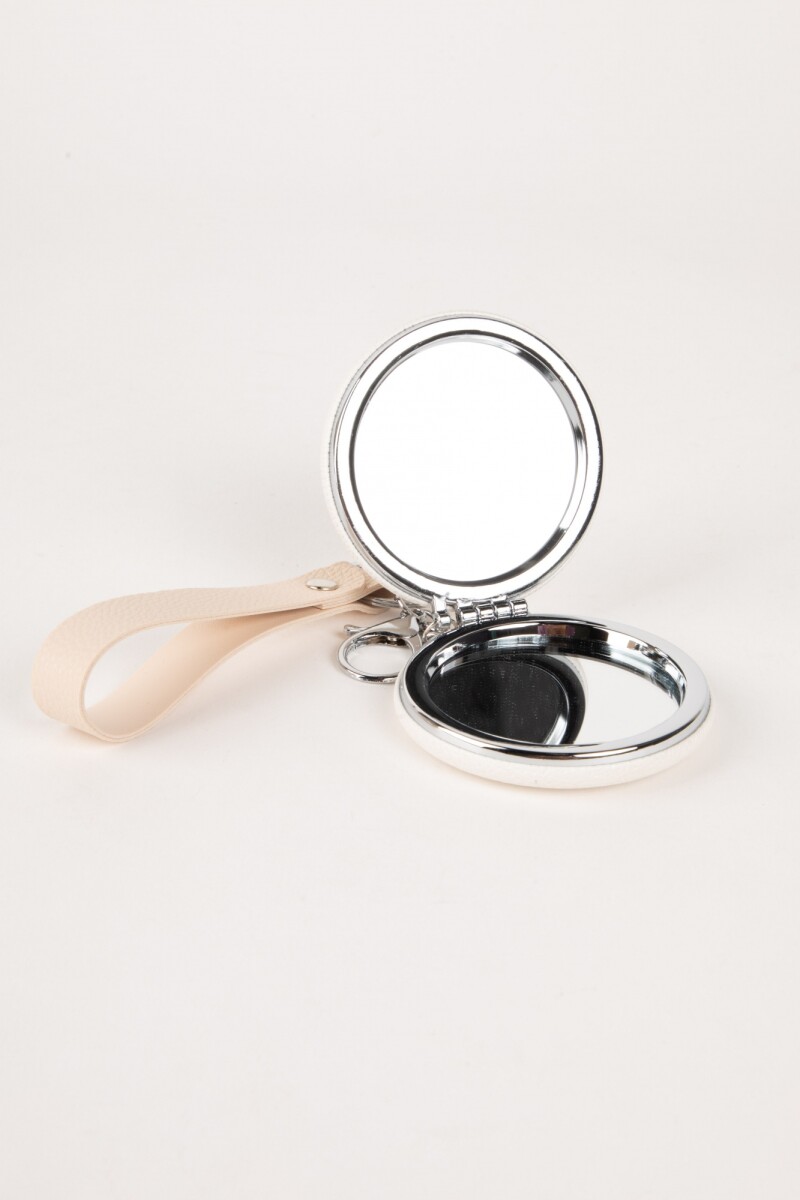 BAG CHARM MIRROR CRUDO Crudo